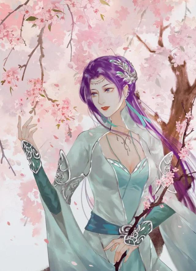 国漫斗破女神云韵插画