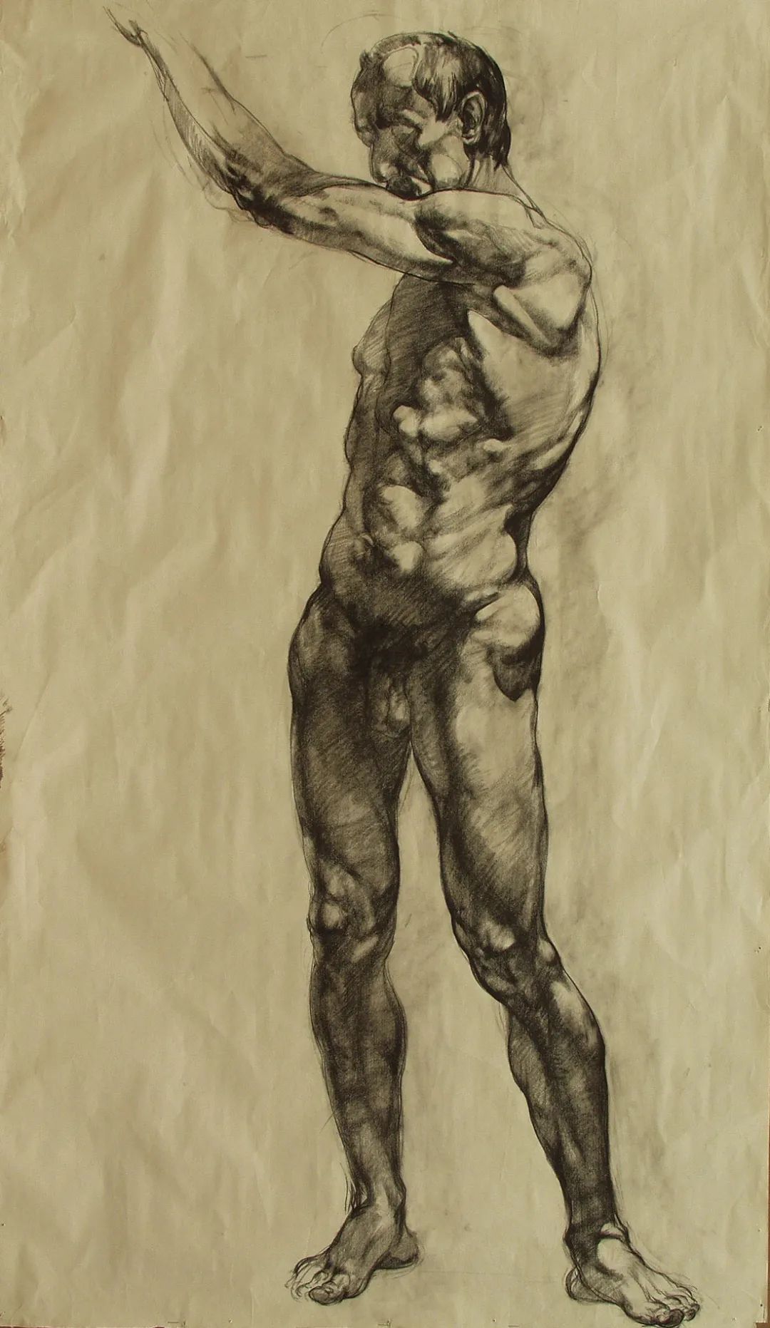 列宾美术学院最强人体速写(素描)合集,不看吃亏的是你!