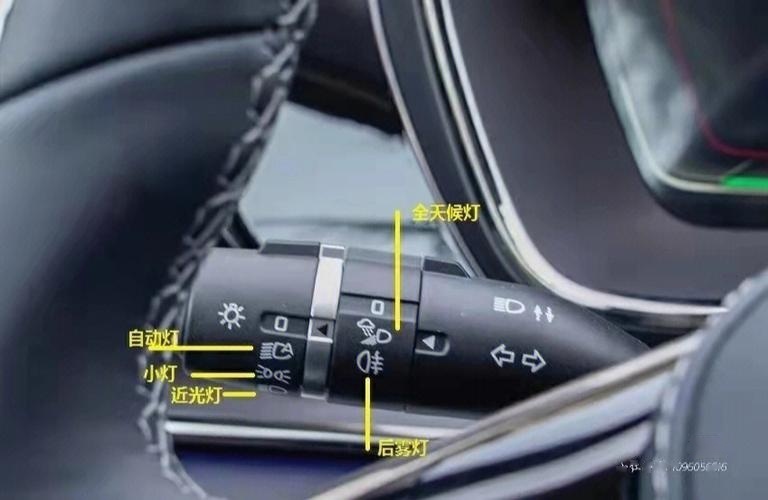 比亚迪e5灯光开关,比亚迪e5灯光使用