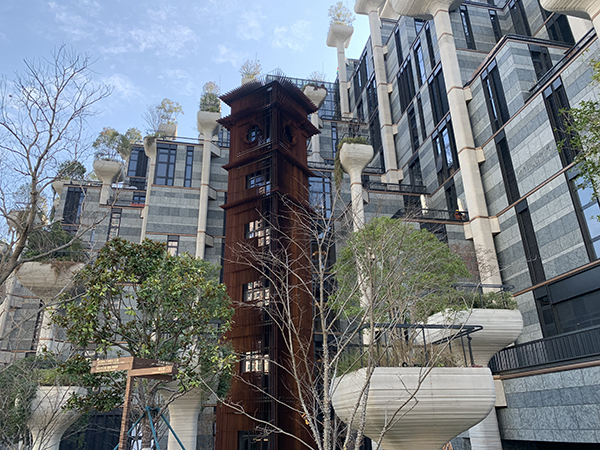 苏州河畔"古巴比伦空中花园"明日开业,除了千棵树还有什么