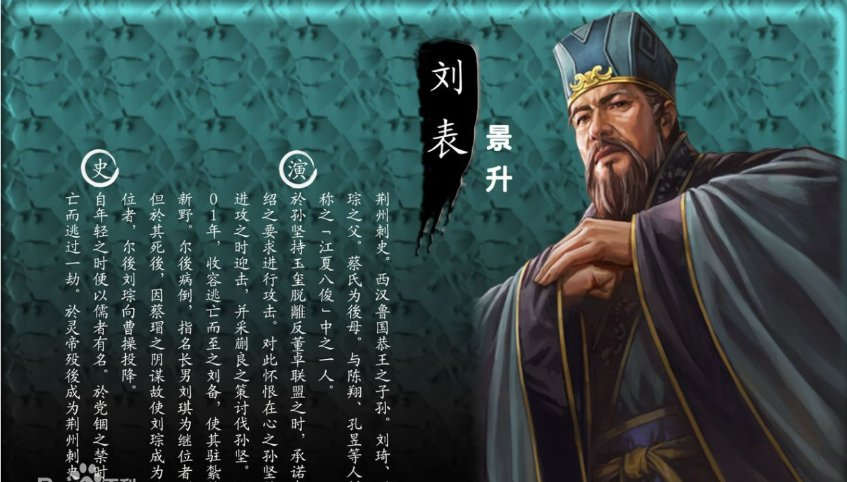 荆州刘表有八大良将,除了黄忠,魏延,文聘,其余五人是谁?