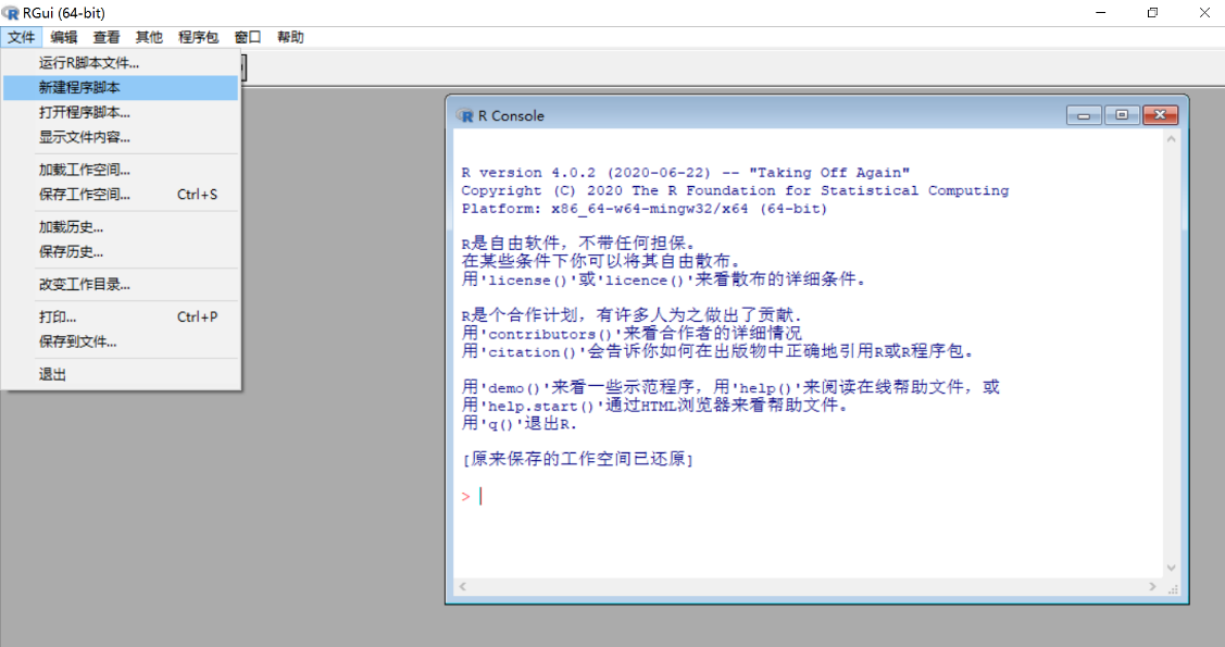 自由软件开发平台rgui上的r语言之标准io实践