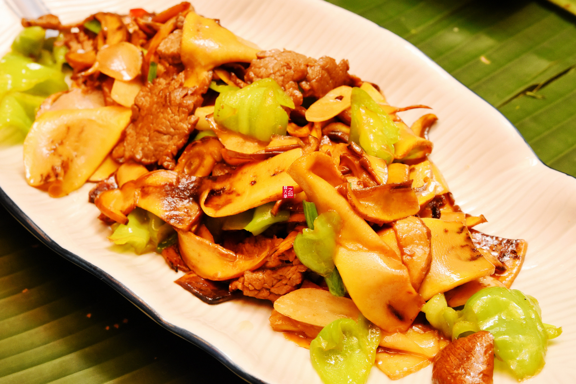 川野|菌珍堂|牛肝菌炒牛肉