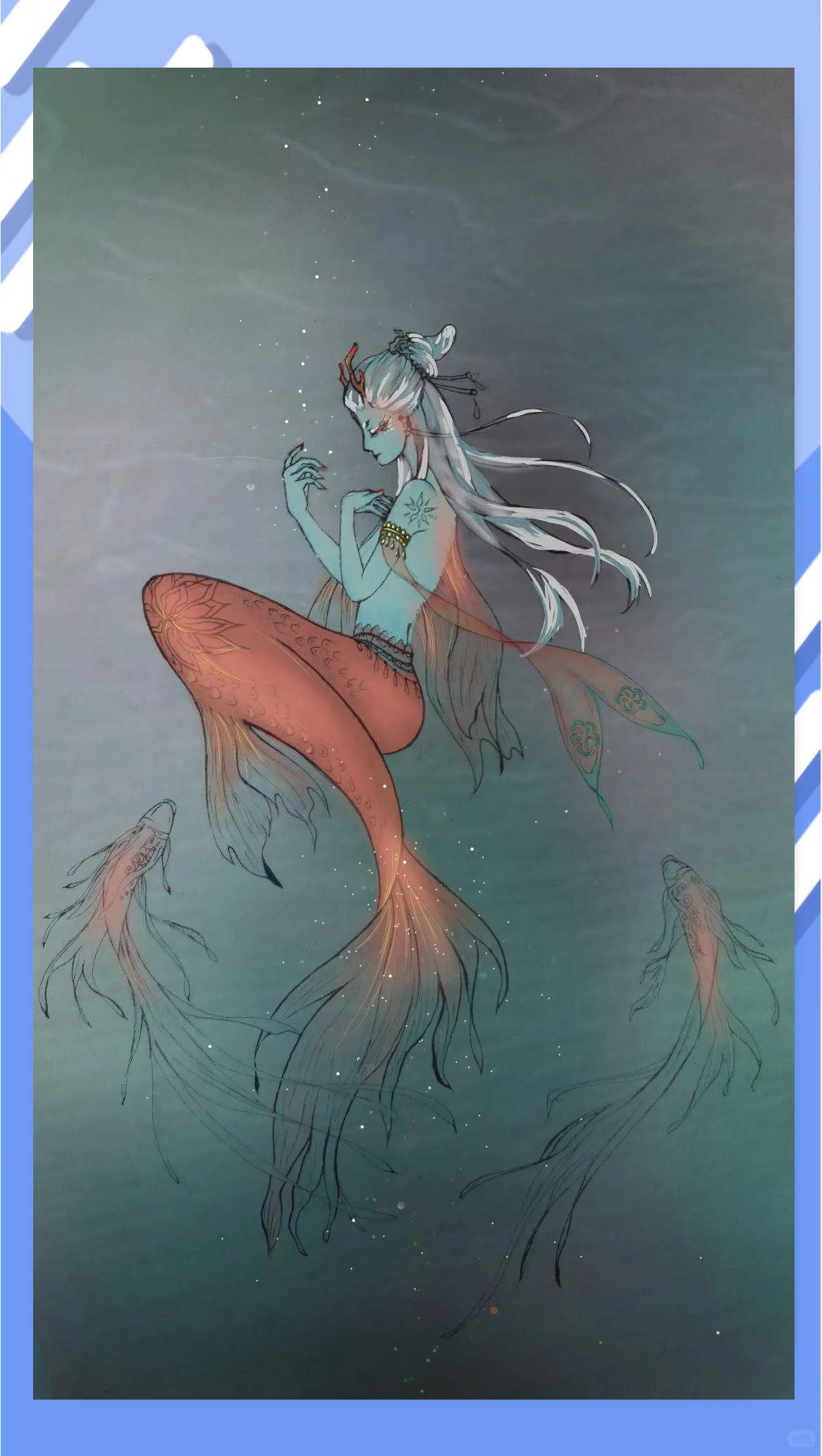 鲛人形象的多重演变:从古代传说到现代小说