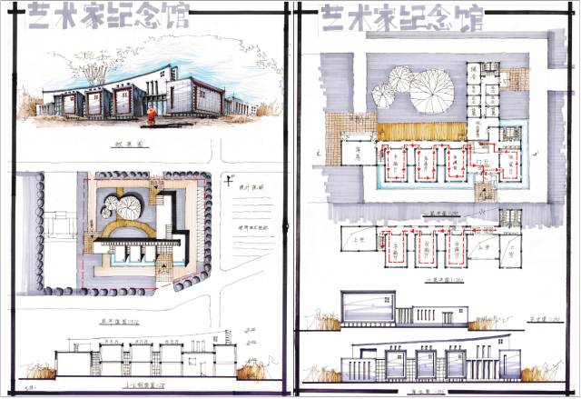 建築快題設計學習案例(二)