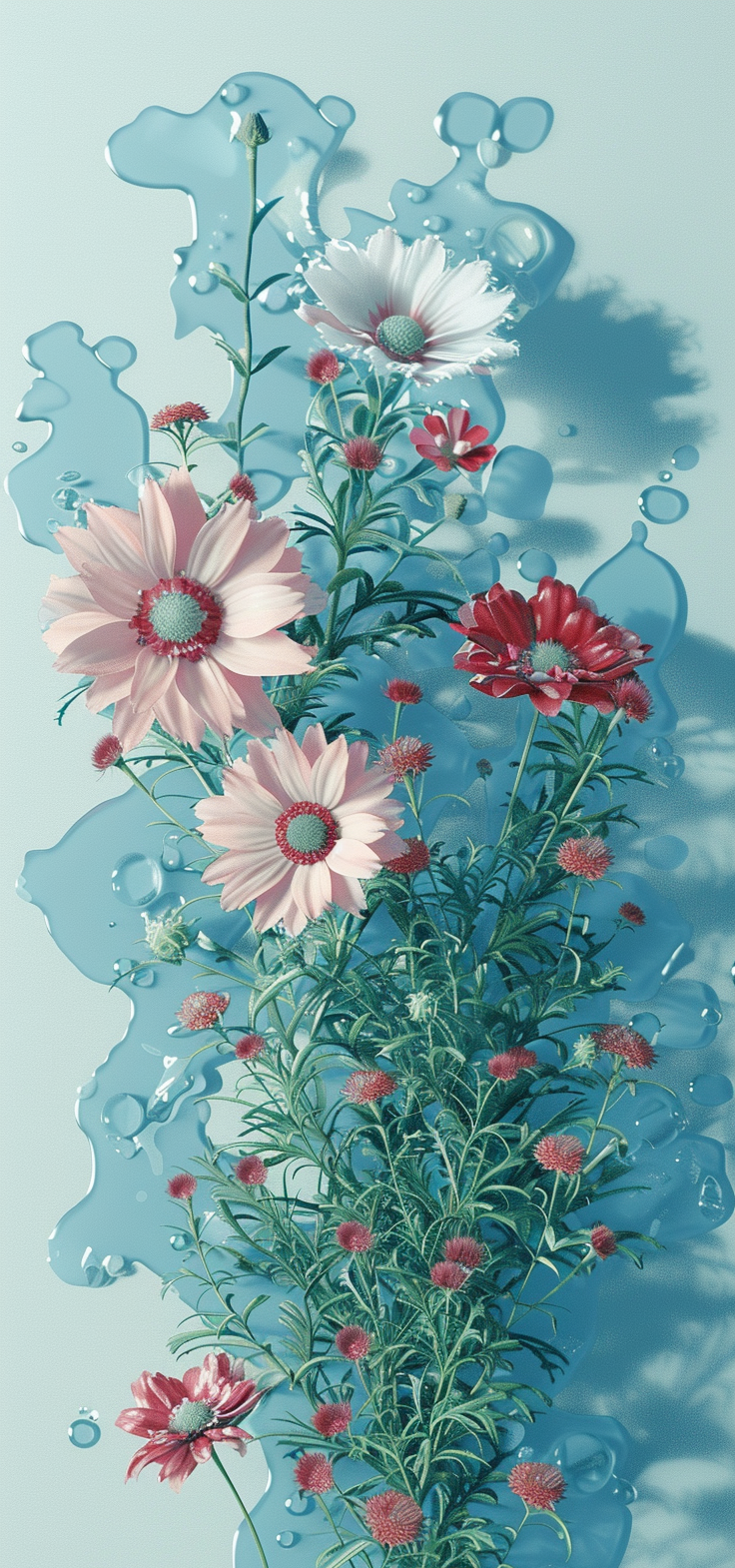 水彩画壁纸:探索奇妙海底世界的艺术之旅