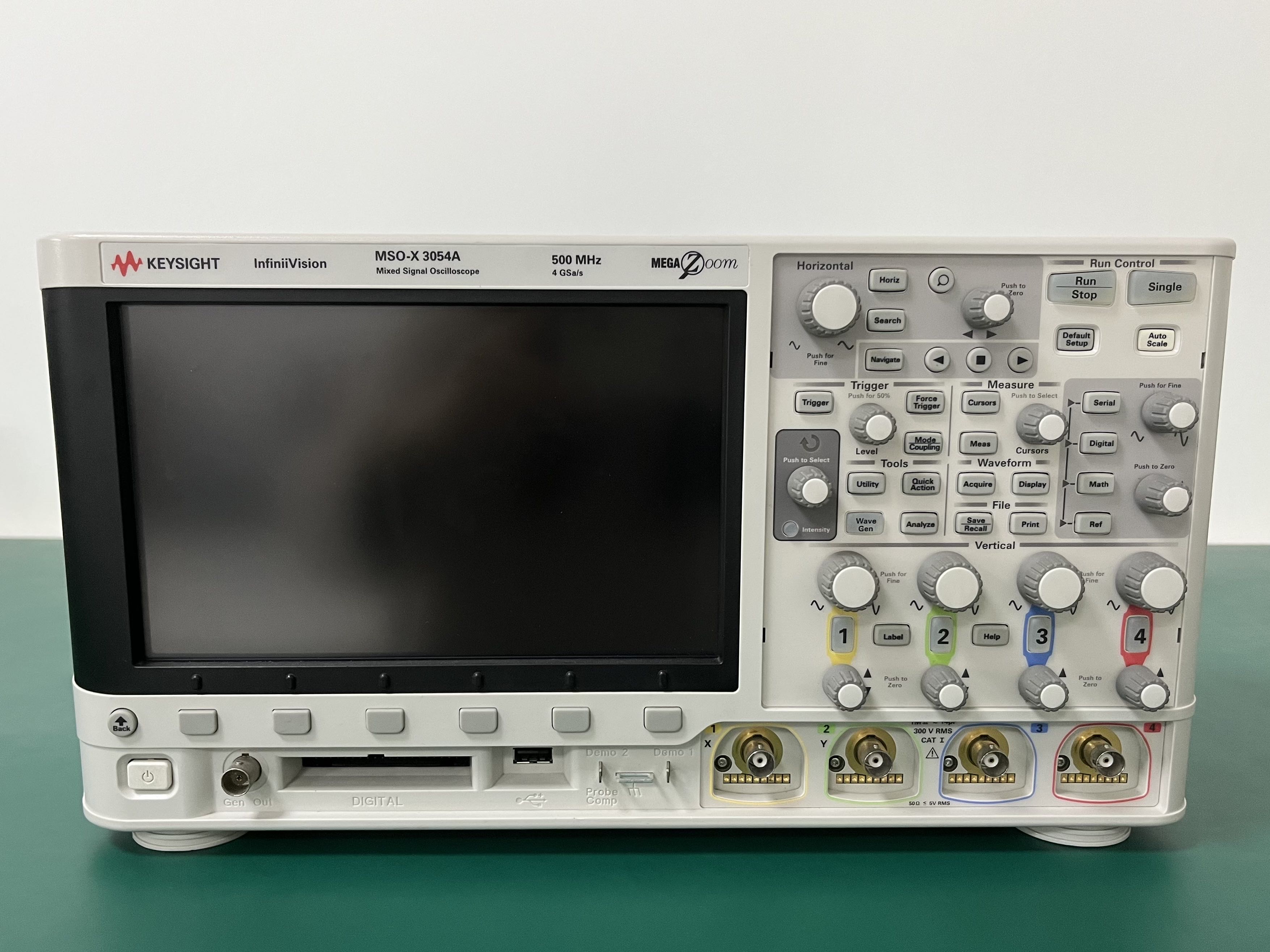 是德科技keysight msox3054a混合信号示波器:500 mhz带宽 四通道