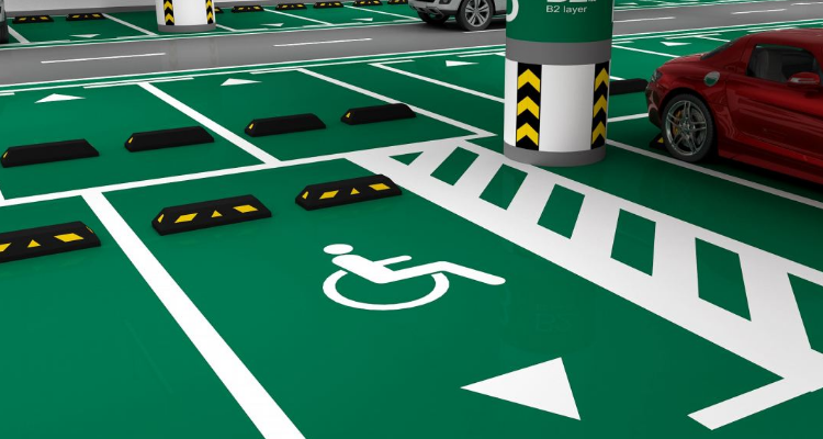 停车场车位划线标准尺寸