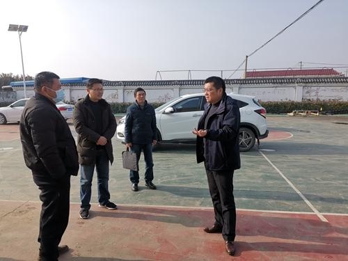 金同碧局长深入凤阳县姜庙村调研指导乡村振兴工作