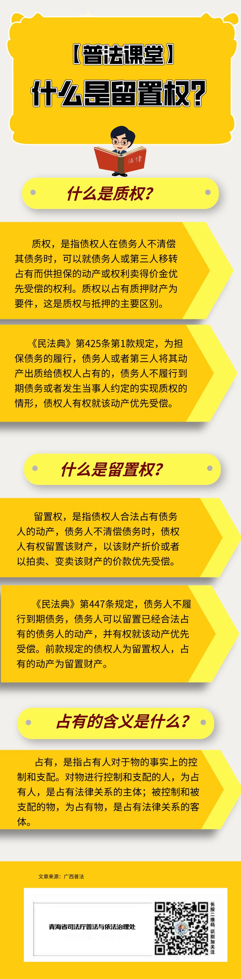普法课堂|什么是留置权?