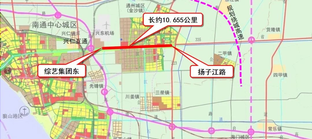南通又将新建一快速路!还有一个好消息