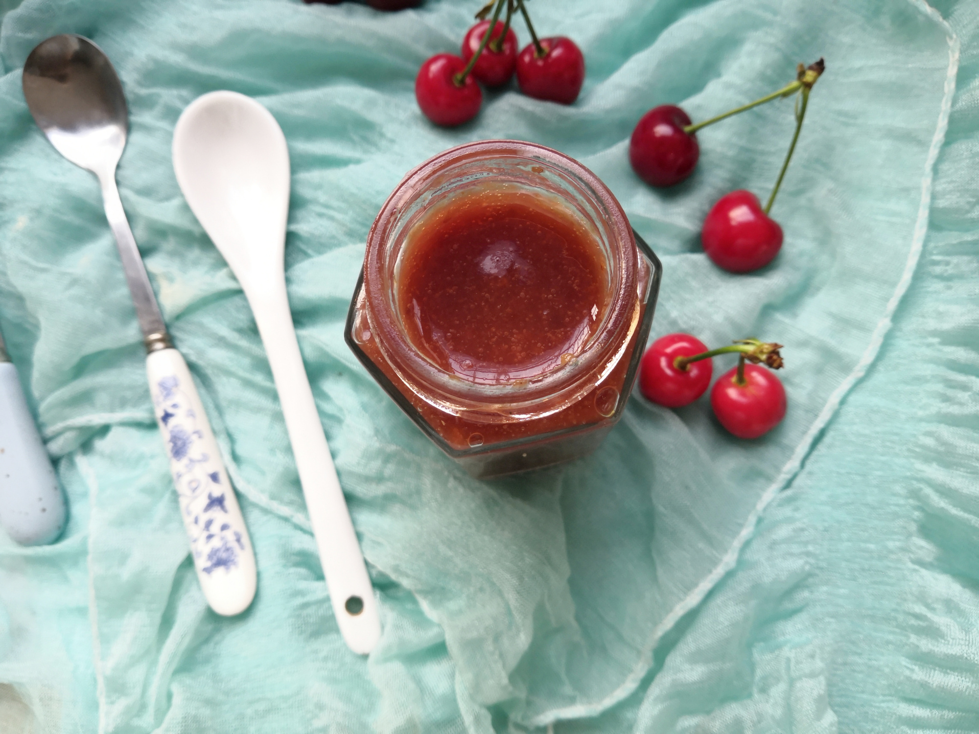 自制车厘子酱,纯天然零添加,为家人健康保驾护航