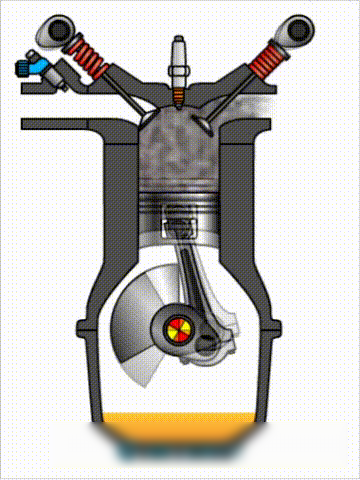 二冲程发动机是一种在两个行程内完成一个工作循环的发动机