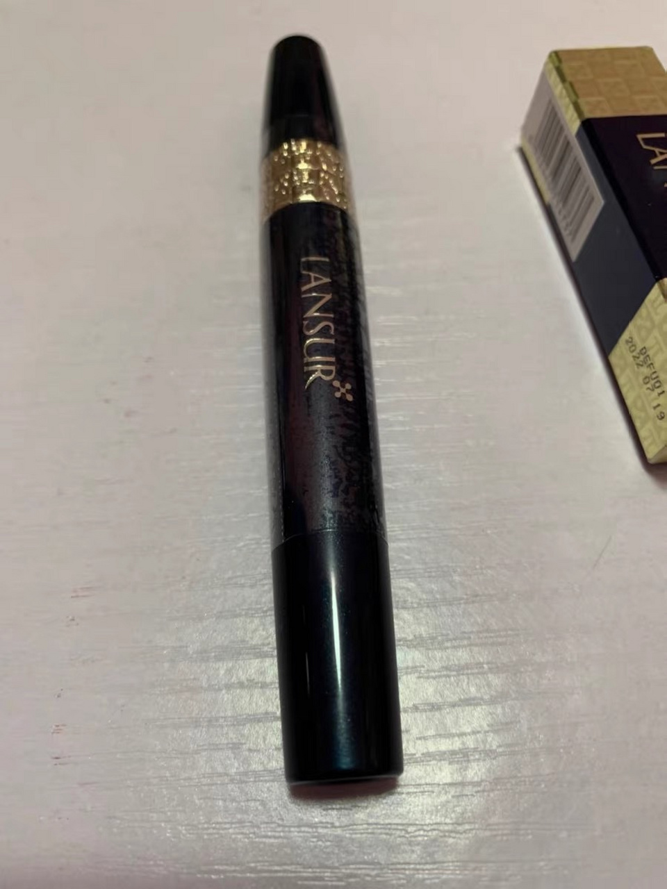 兰瑟真丝派魅影睫毛膏双头防水纤长卷翘加密加长不晕染女网红正品