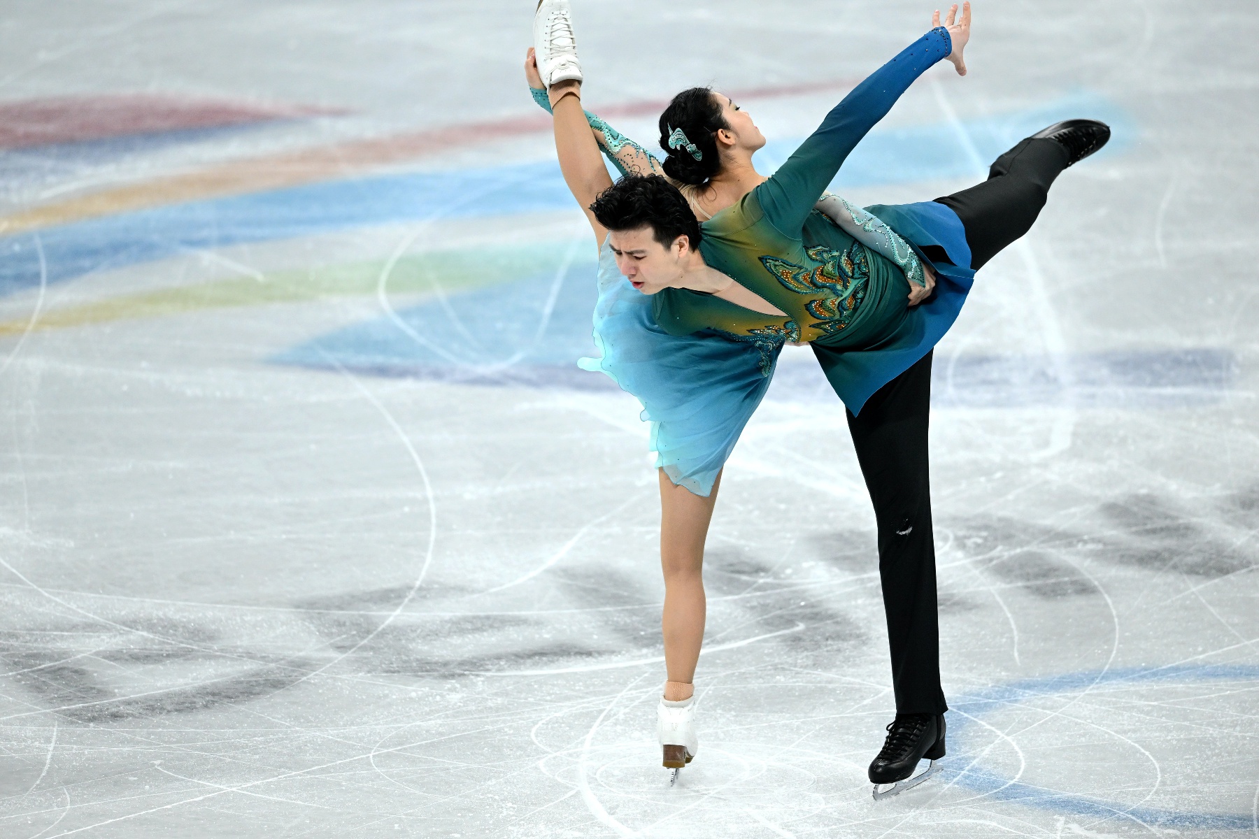 (北京冬奥会)花样滑冰——团体赛:冰舞自由舞赛况(7)