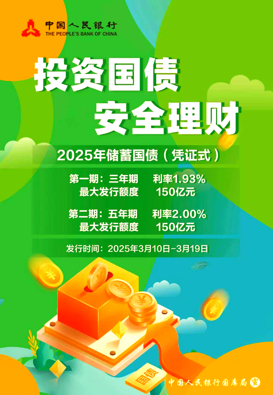 国债几月份开始发售2025年