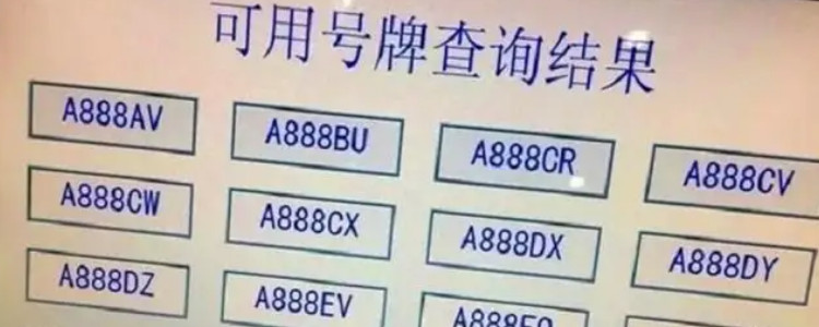 车牌号注册了第二天能改么