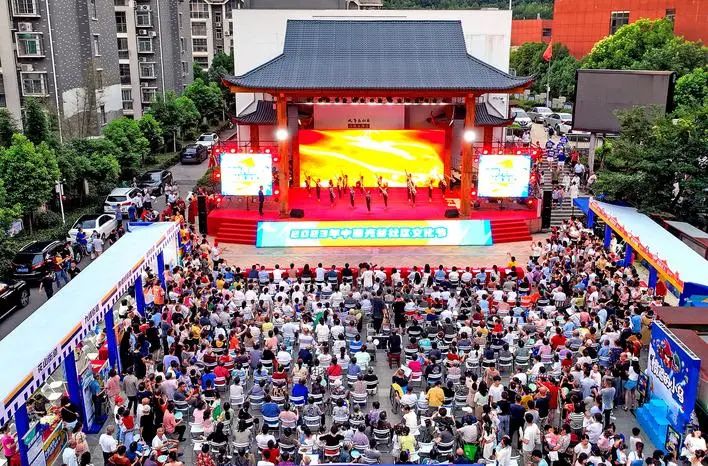 居民众创节目,和非遗零距离,光谷社区文化节精彩开幕