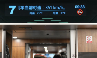 350公里时速高铁已达6798公里！北京-香港只需8小时12分