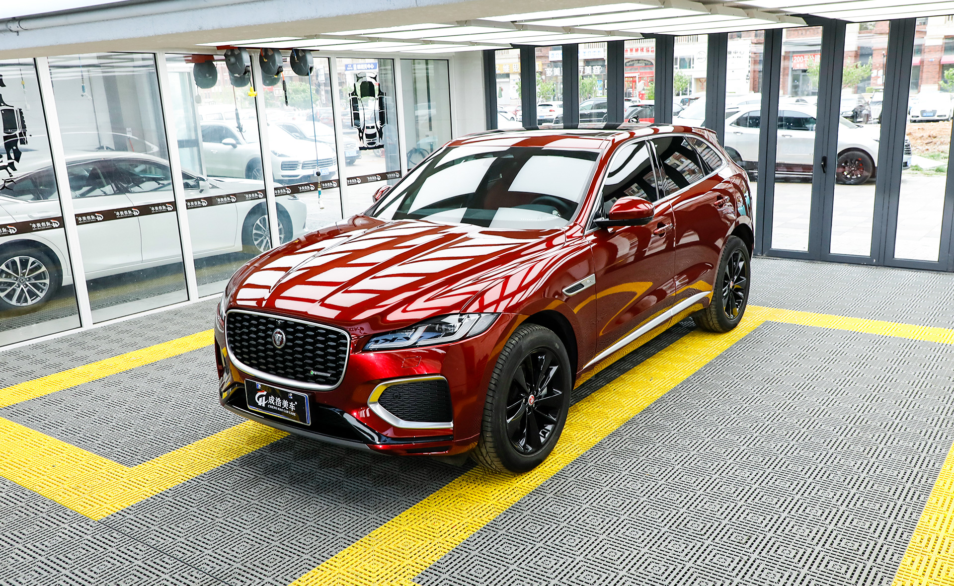 车身改色|捷豹f-pace,液态金属系列从来不让人失望