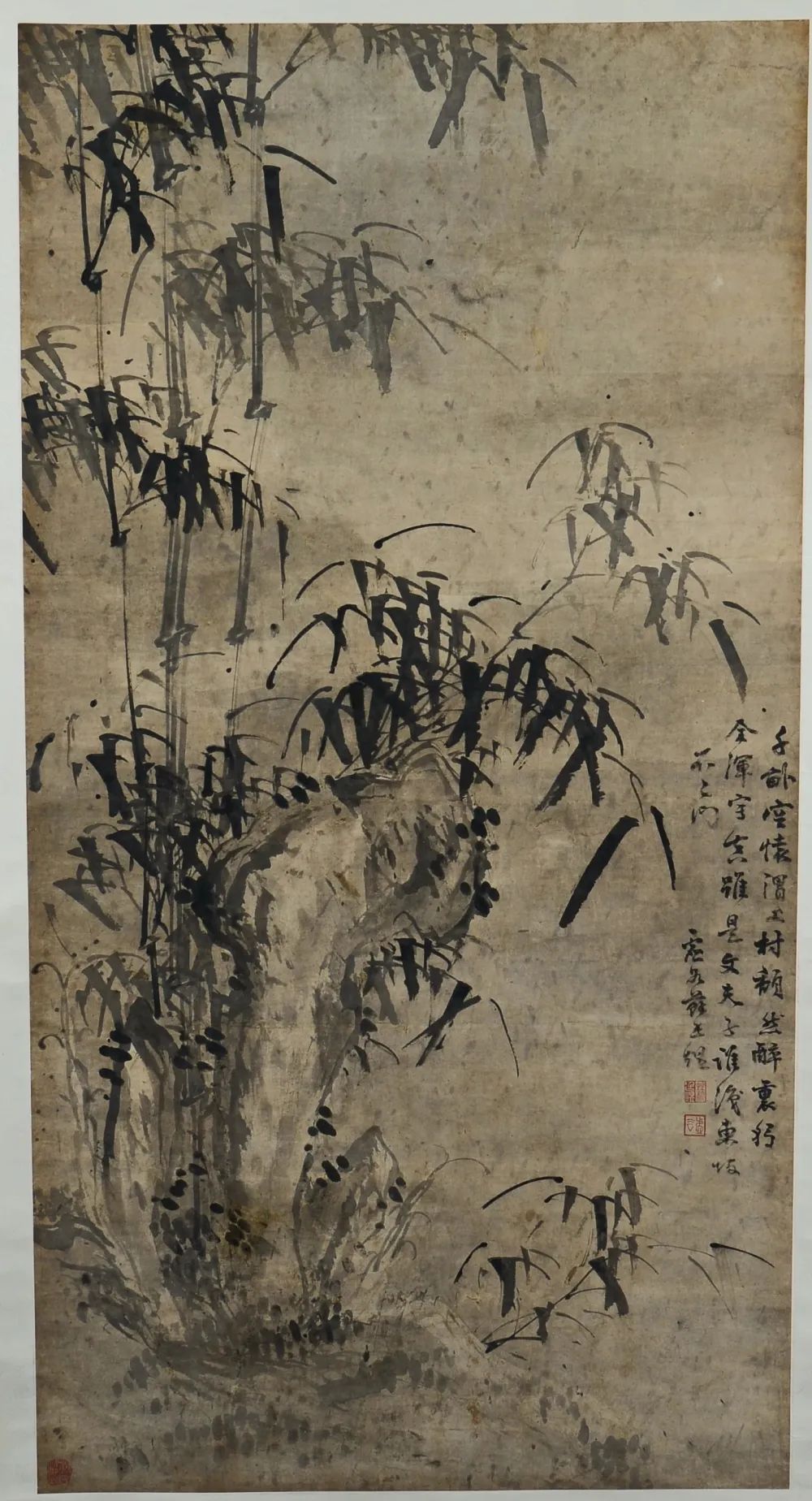 苏廷煜墨竹中堂