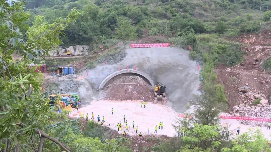 弥玉高速登楼山隧道破土动工!为我省在建最长公路隧道