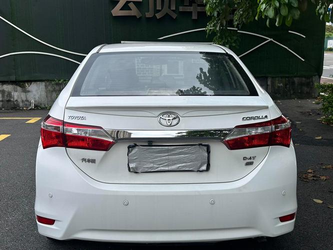 丰田卡罗拉尾部d4t啥意思