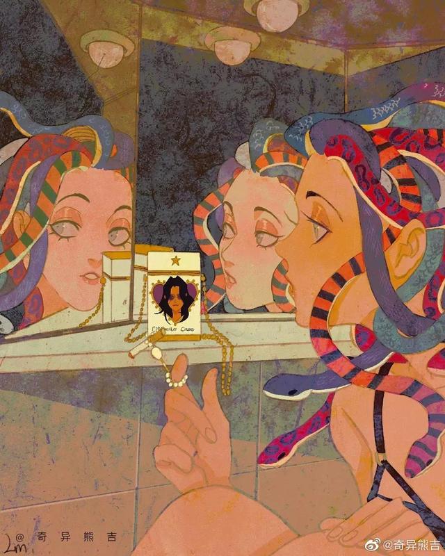 画师奇异熊吉 的插画作品