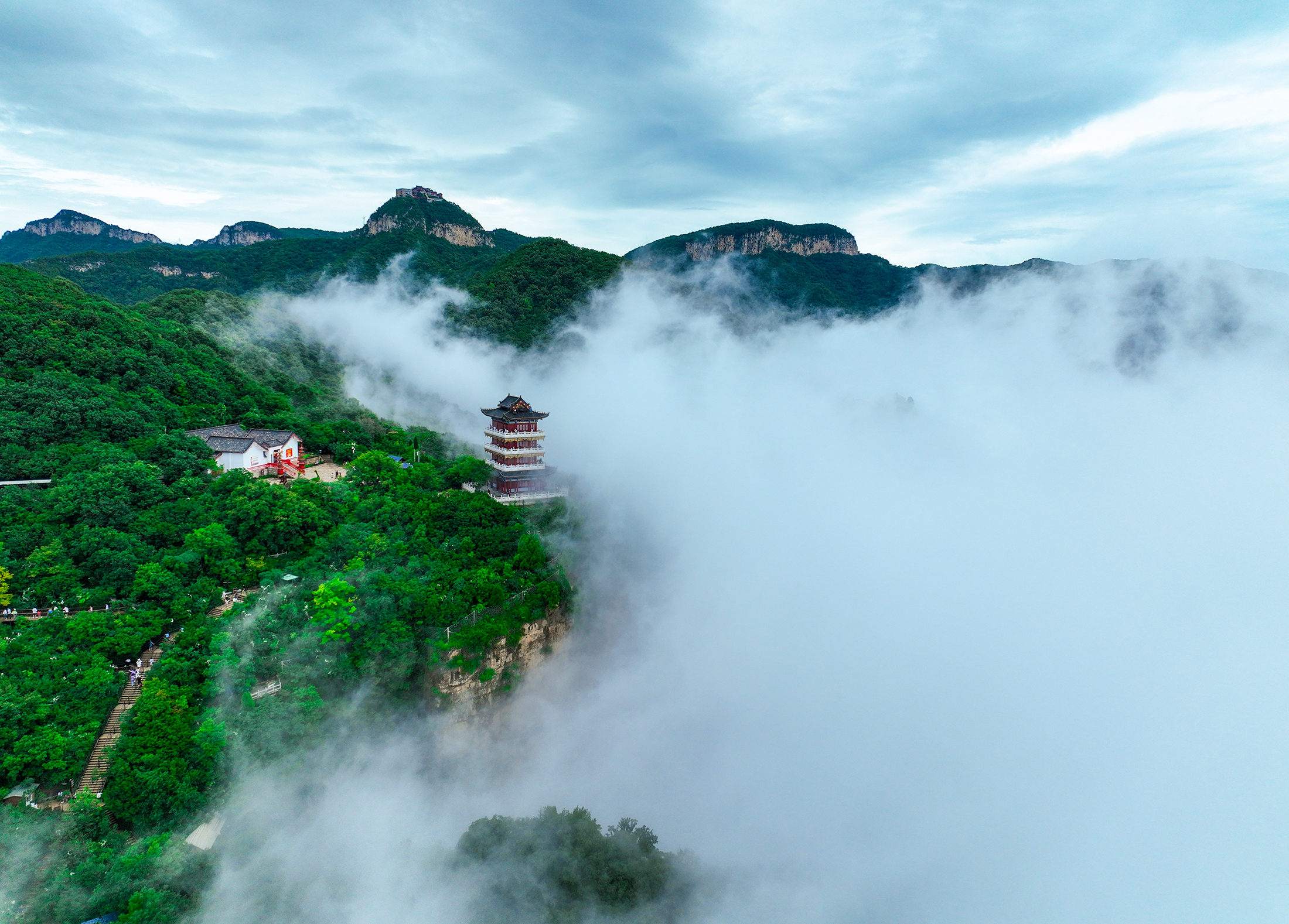 五一云台山图片