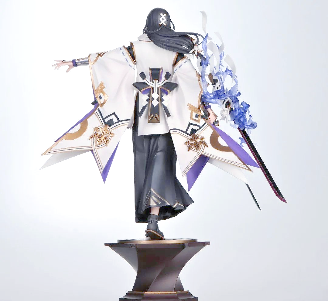 双翼社打造:《阴阳师》鬼切白槿霜风手办细节全览