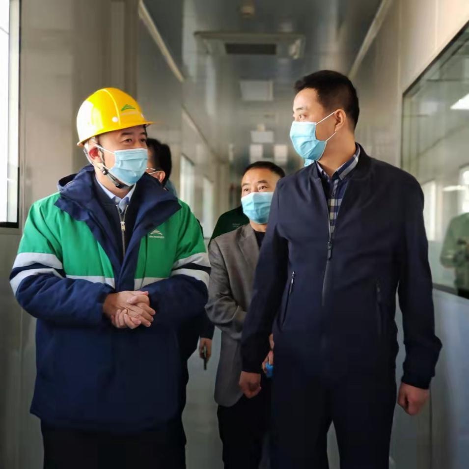 赵正红副市长调研疫情防控医疗物资 生产储备情况