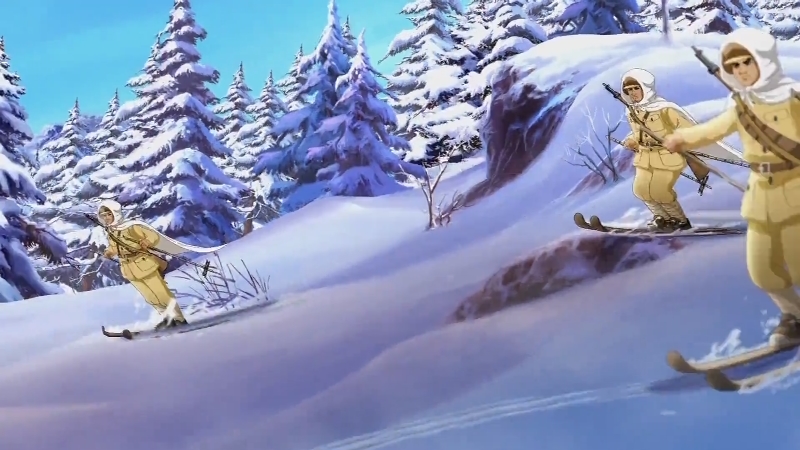 大型动画系列片《林海雪原》在总台热播