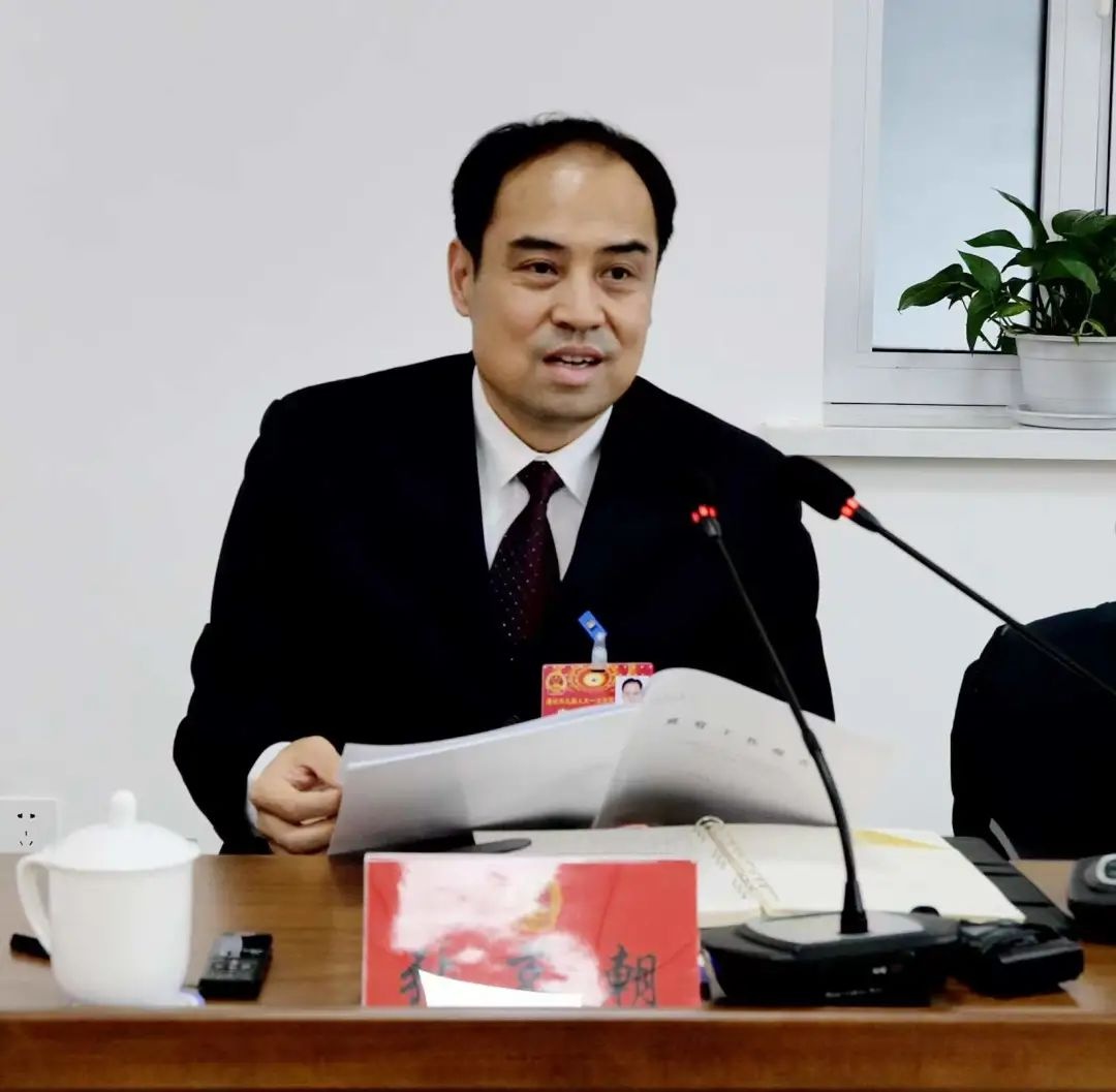 张茗朝参加通化县代表团会议