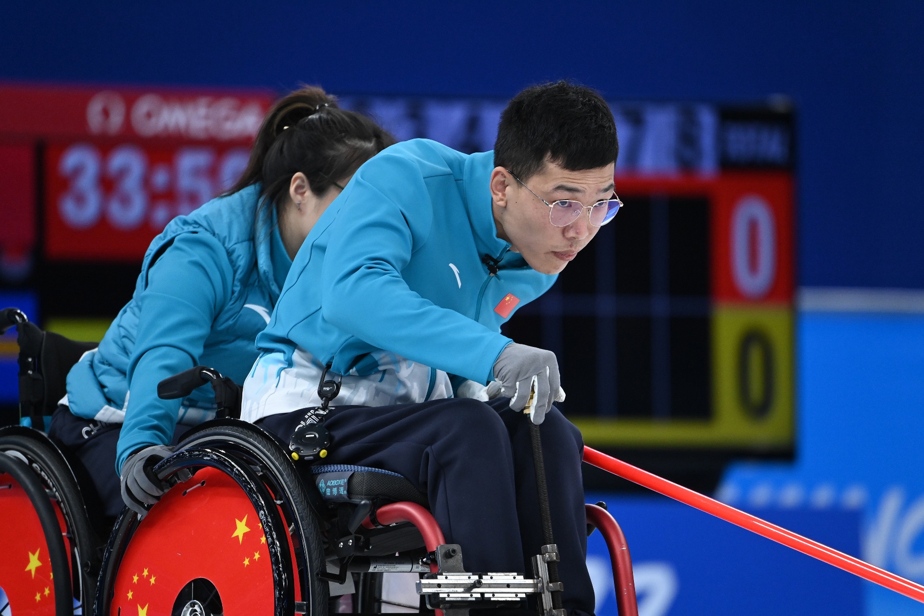 (北京冬残奥会)轮椅冰壶——金牌赛:中国队夺冠(6)