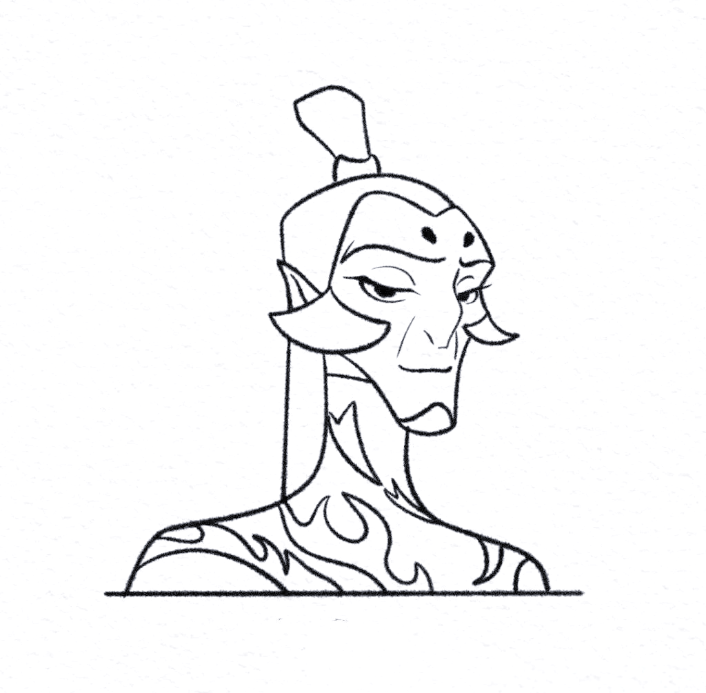 科技感与命运感交织的申公豹角色设计