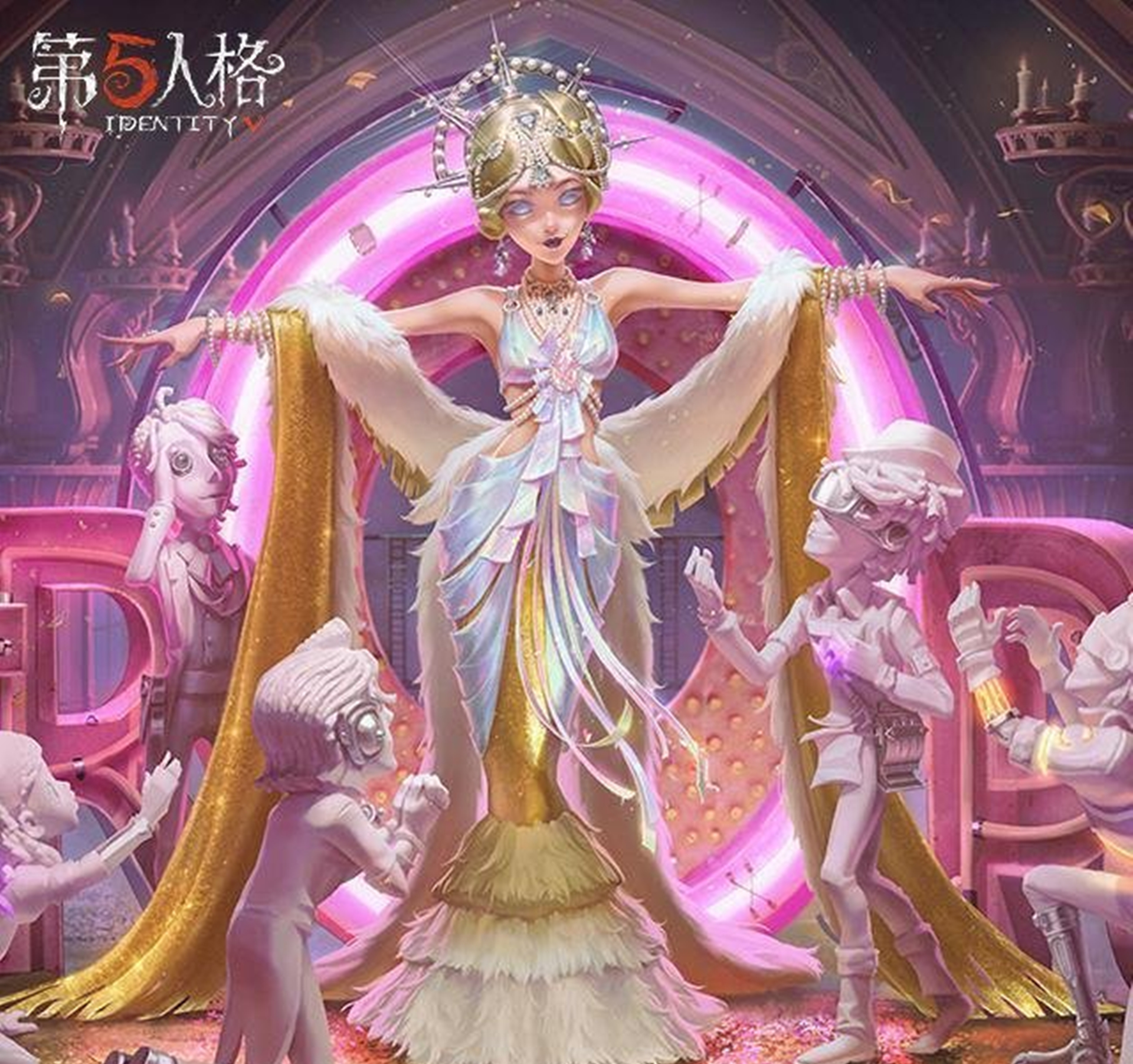 第五人格:宁芙奖红蝶将成为庄园首位拥有"五金"的角色?