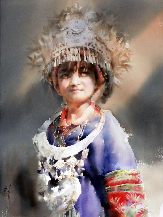 柳毅:离不开的水彩,绕不过的芭蕾 76名家示范74