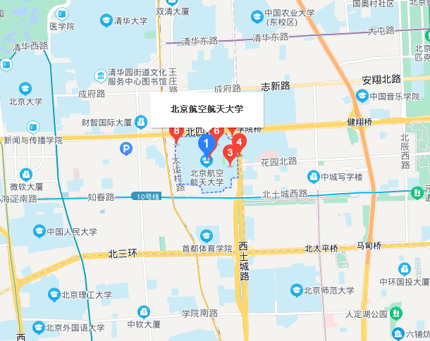 北京航空航天大学地址图