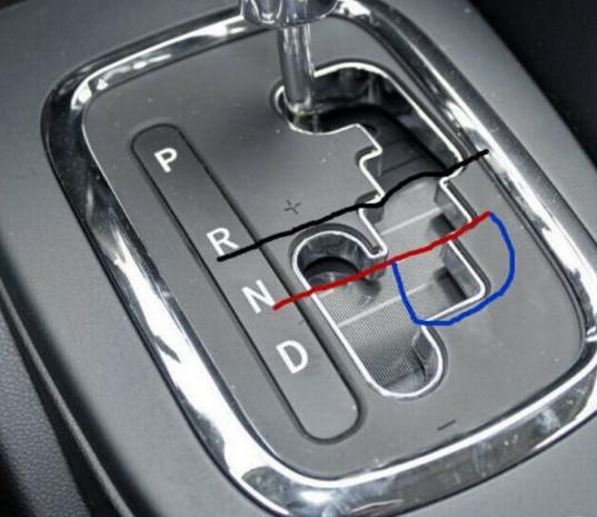 2013款锐志下坡挂什么档位