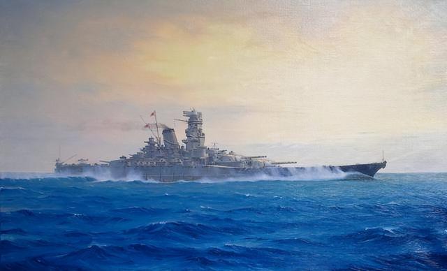 日本战列舰大和号图片