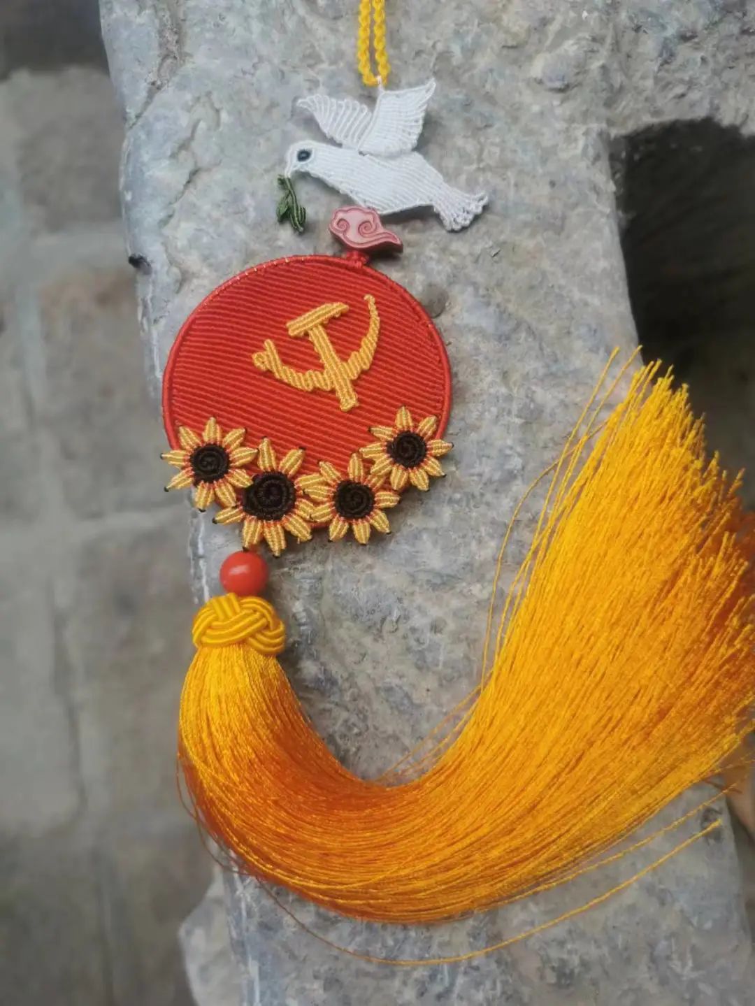 喜迎二十大系列活动之三丨区妇联开展"巾帼心向党 艺起向未来"手工艺