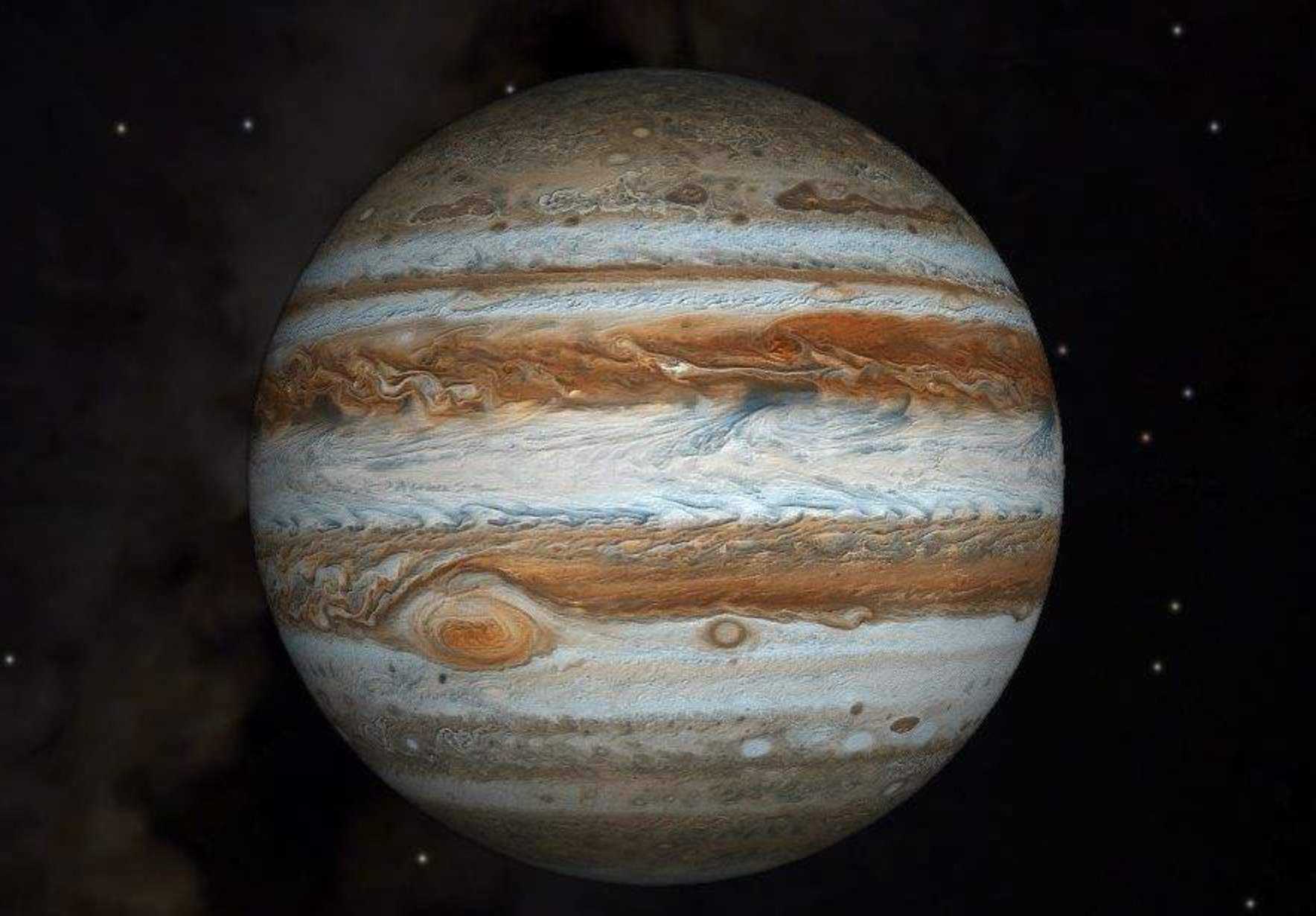 看似恐怖的木星之眼是什么?是火山还是风暴,它为什么是红色的