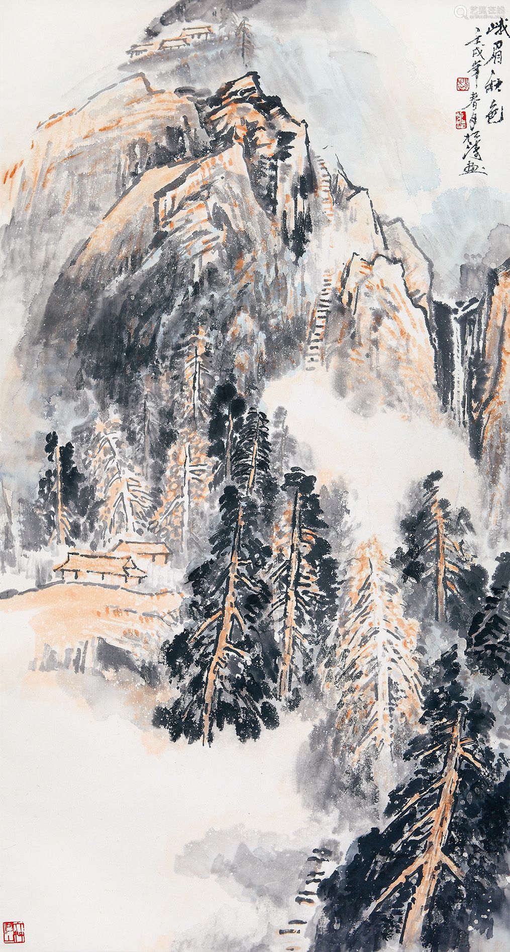 山水画名家赵松涛新作 与众不同的高雅艺术韵味