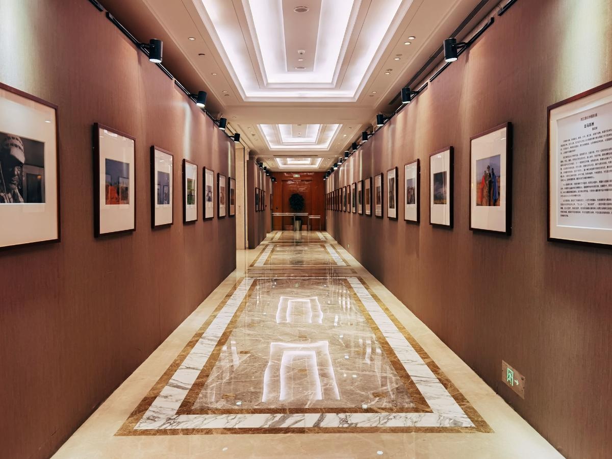 公共走廊变身艺术窗口,武汉高端酒店引入艺术展