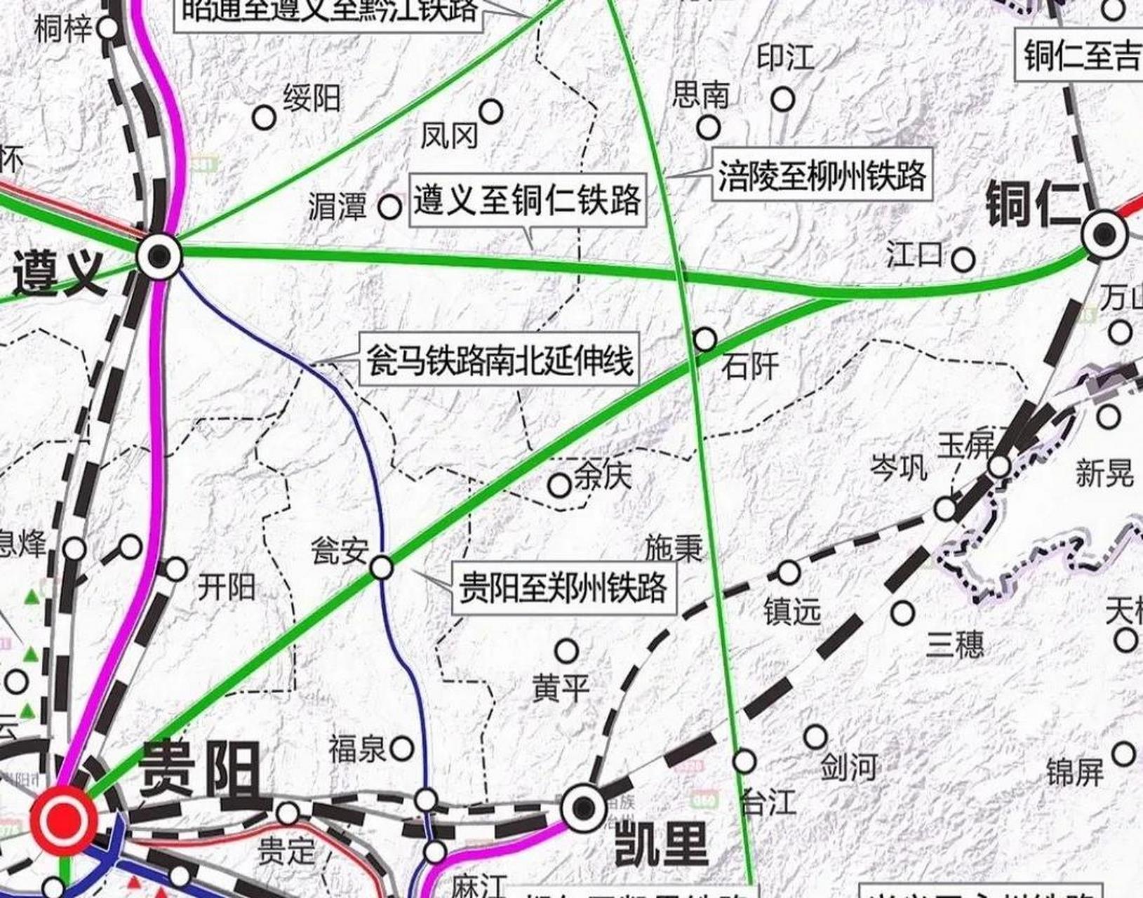 贵阳至郑州高铁通道基本线路已基本敲定,这让不少人开始期待这条高铁