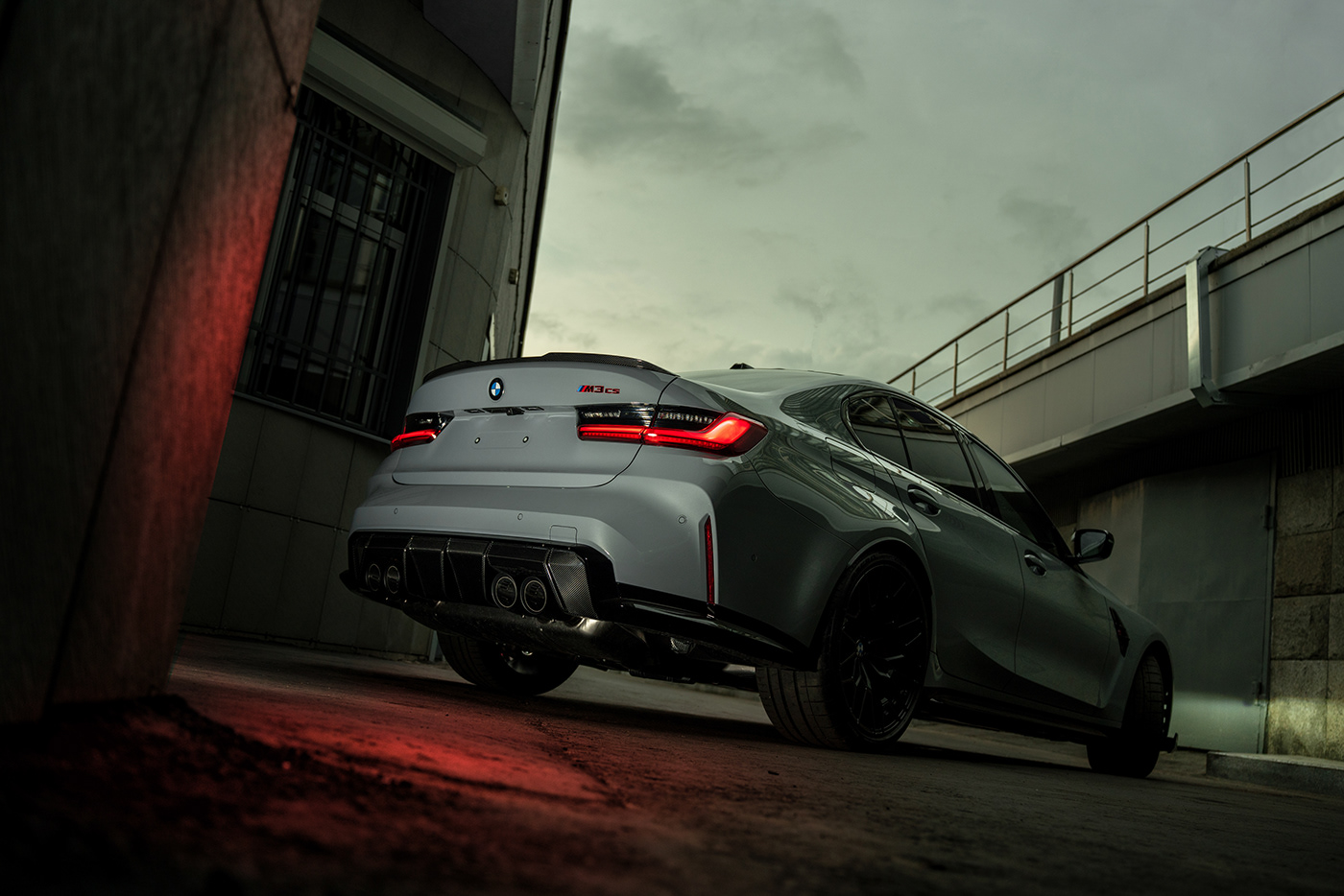 白色宝马m3cs汽车不仅仅是跑车更是艺术品