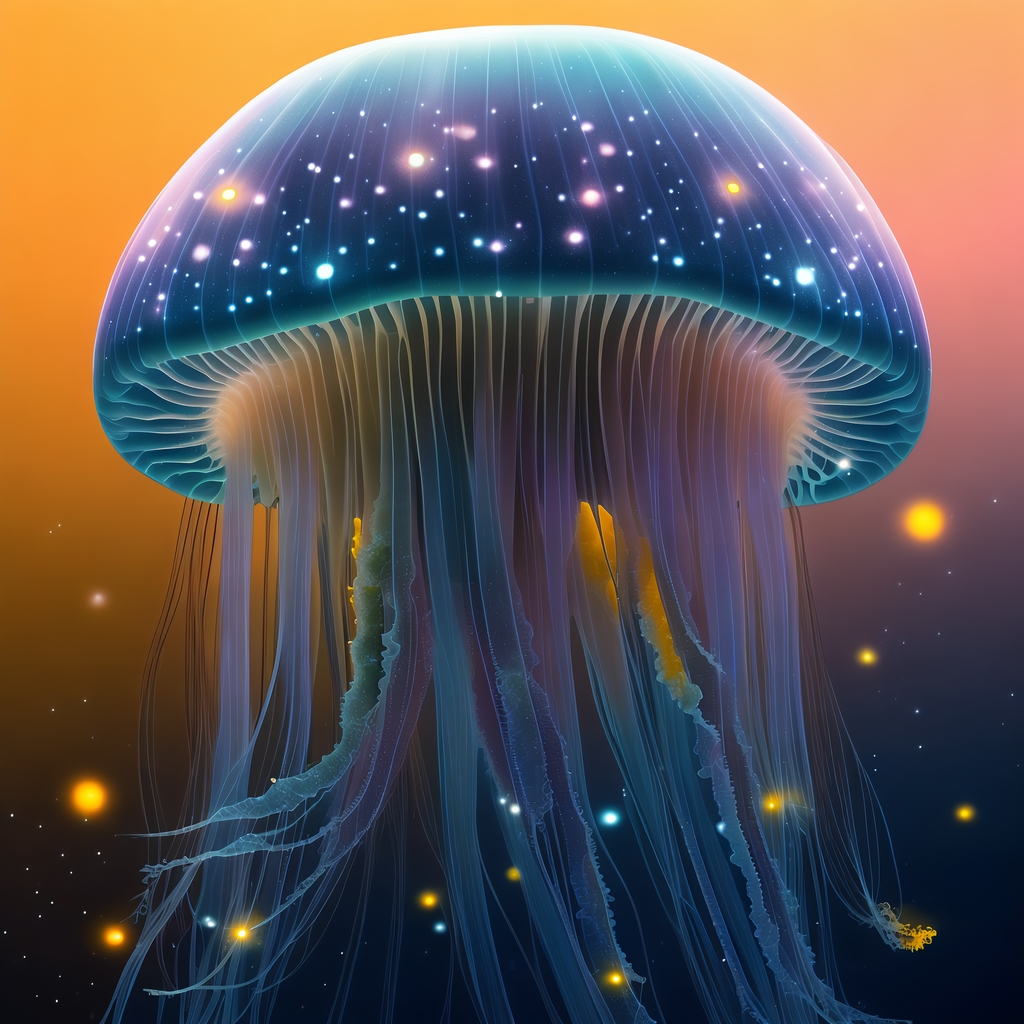 ai作图 星空水母怎么画