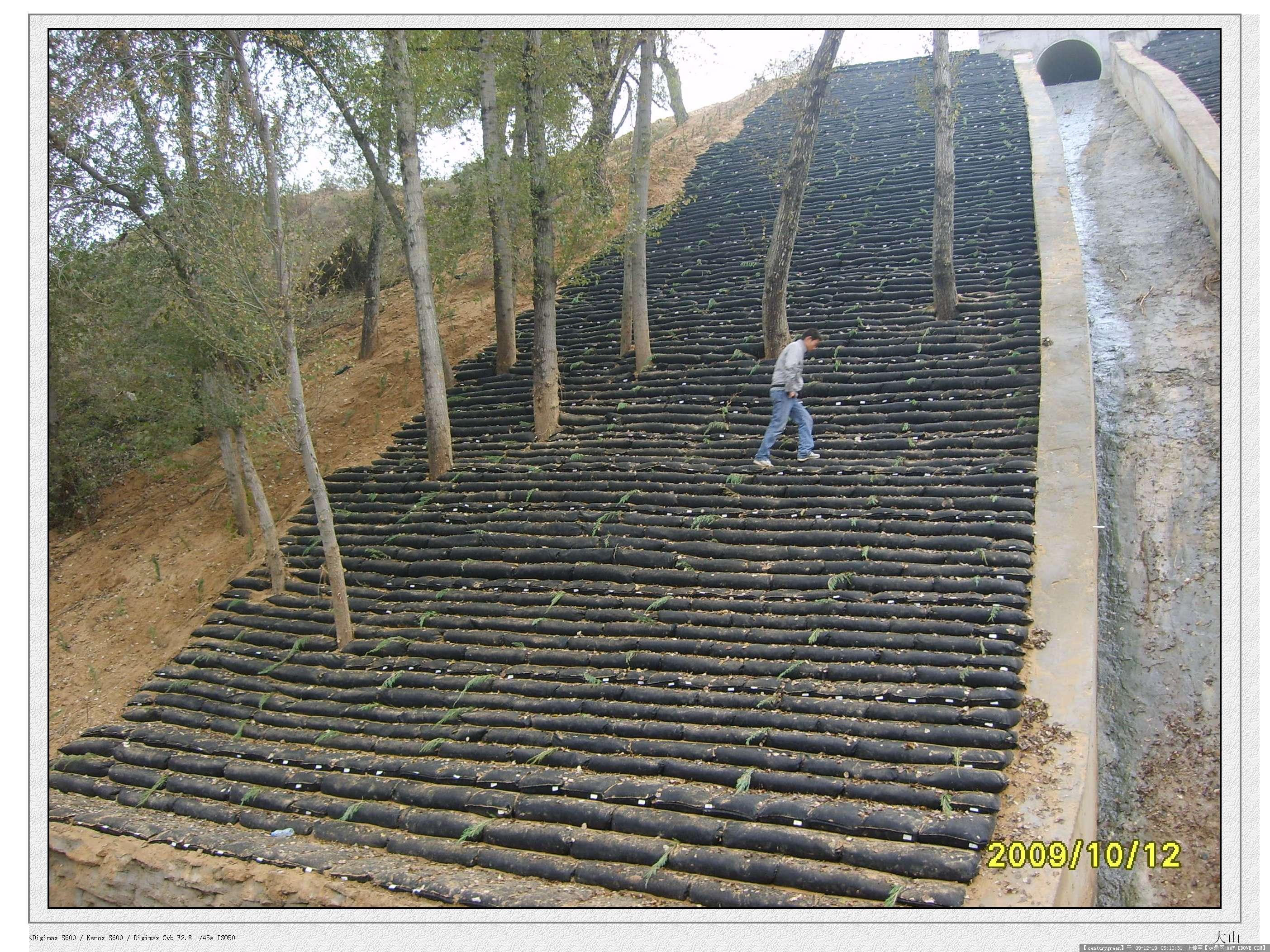 生态袋天然气管道挡土墙护坡 广东绿化水保