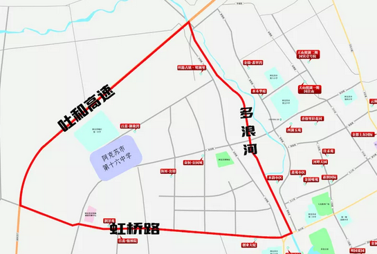 阿克苏市城市规划图图片