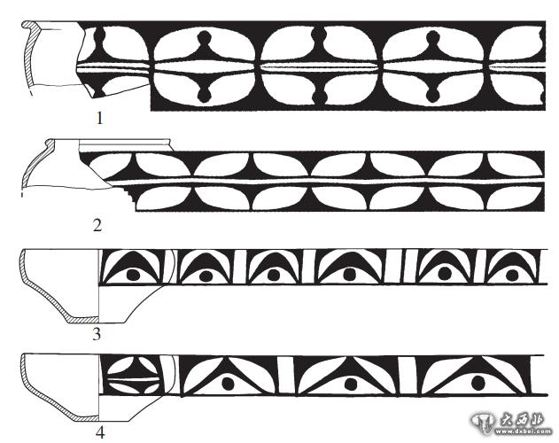 庙底沟彩陶 纹样图片
